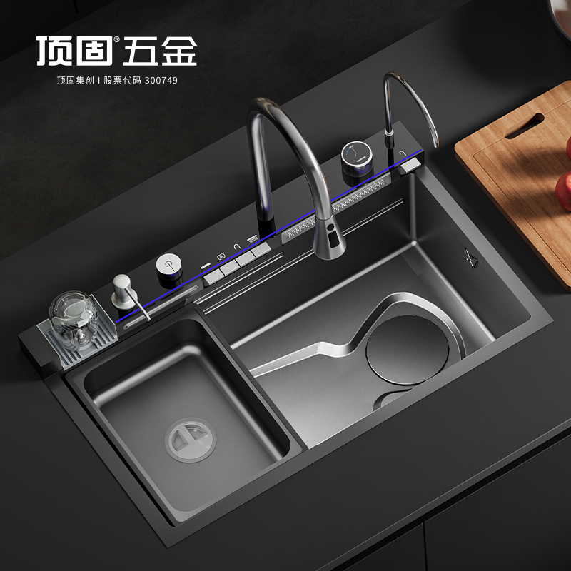 顶固7620云贝系列304不锈钢水槽